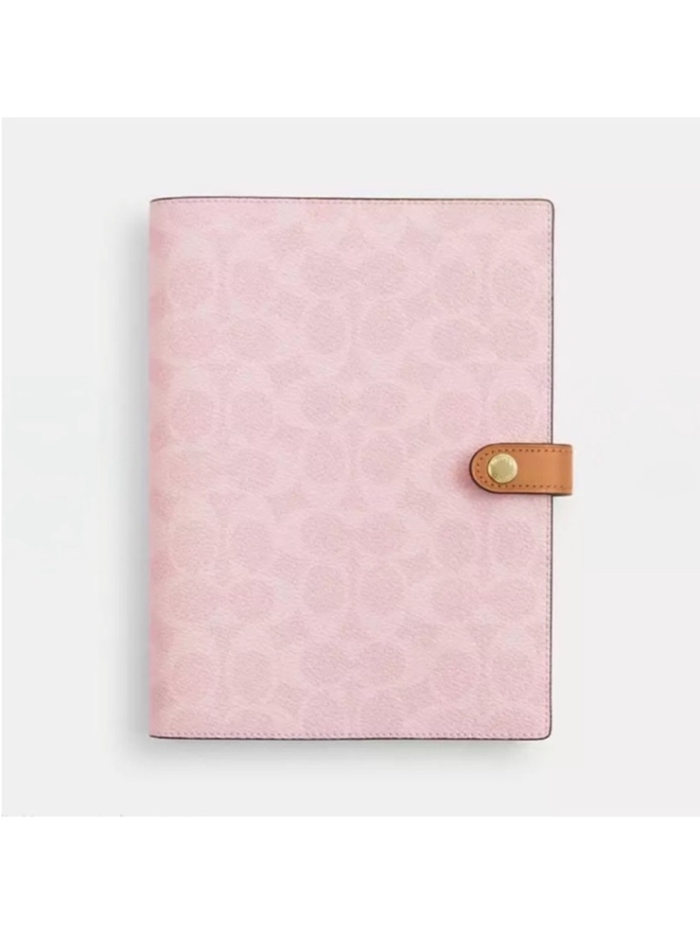 Coach Notebook
In Signature Canvas Powder CEA49 Pink NWT